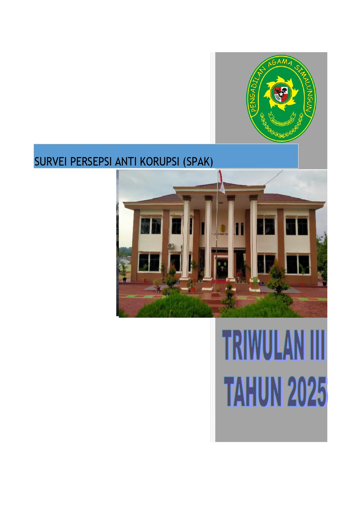 Laporan SPAK Simtalak triwulan III 2025 page 0001